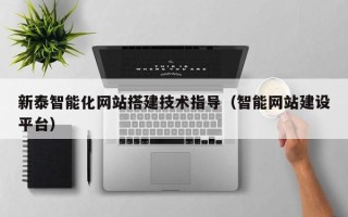 揭阳新泰智能化网站搭建技术指导（智能网站建设平台）